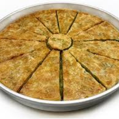 Fıstıklı Tepsi Katmer (15 Dilim)